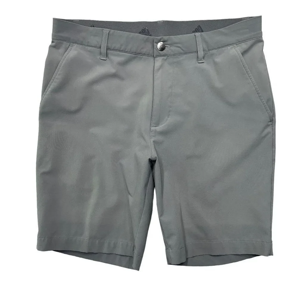 Adidas Golf Shorts‎ Men's 30 Gray Athletic Performance Stretch Summer Casual